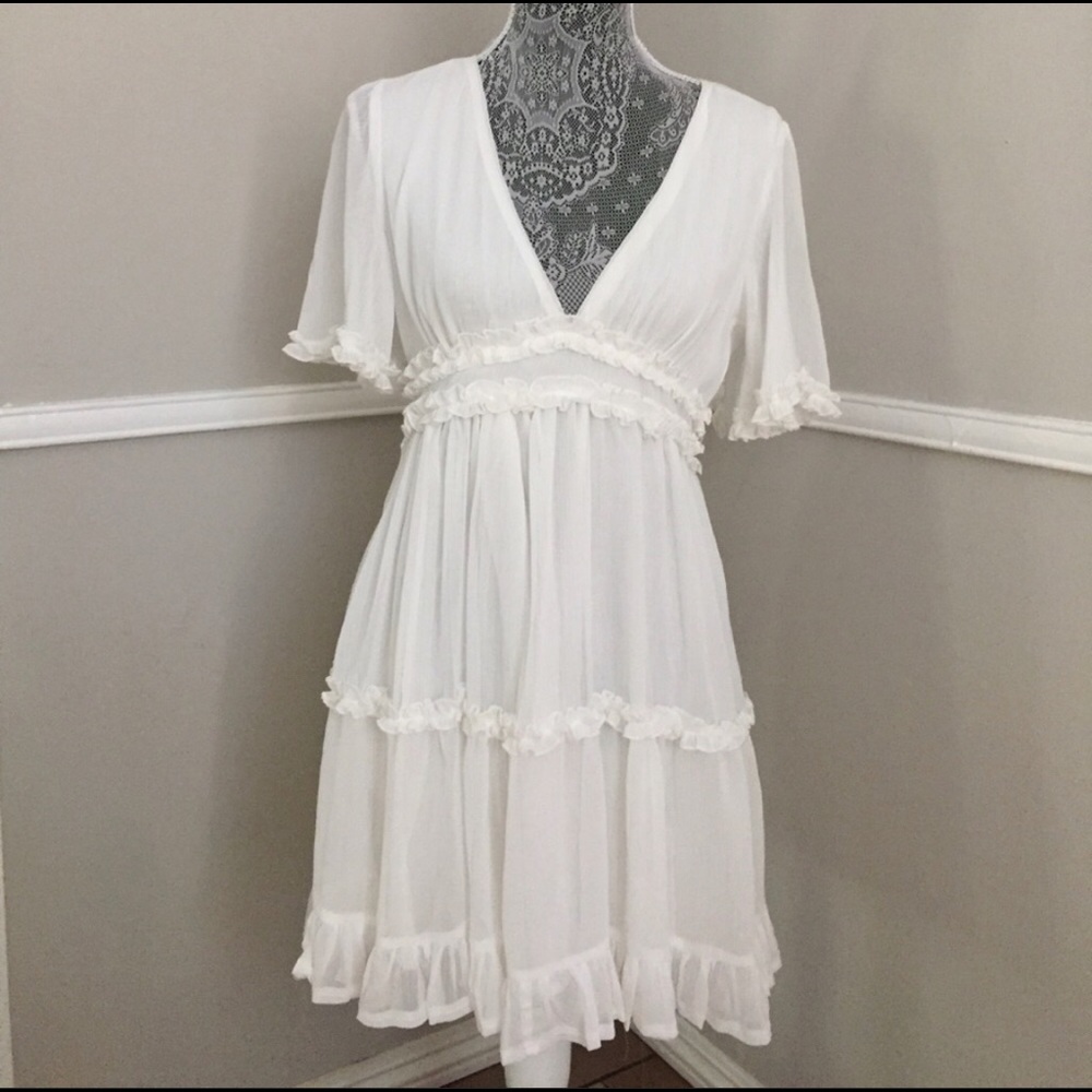 White dress